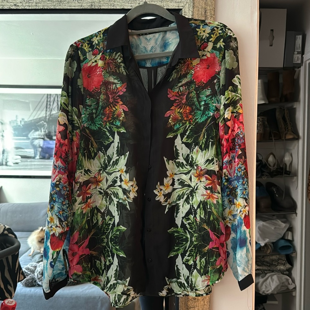 Cavalli-Like Zara Blouse
